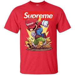 Supreme Mario Gaming T-shirt Men Cotton T-Shirt Men Cotton T-Shirt - parenttees