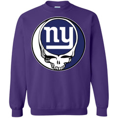 New York Giants Grateful Dead Steal Your Face Football Nfl Shirts Crewneck Pullover Sweatshirt Crewneck Pullover Sweatshirt - parenttees