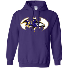 We Are The Baltimore Ravens Batman Nfl Mashup Pullover Hoodie Sweatshirt Pullover Hoodie Sweatshirt - parenttees