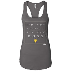 Captain Marvel Not Bossy I'm The Boss Women Tank Top Women Tank Top - parenttees