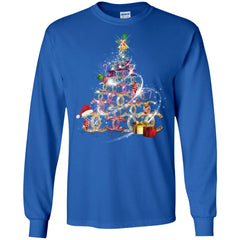 Chanel Christmas Tree T-shirt Men Long Sleeve Shirt Men Long Sleeve Shirt - parenttees