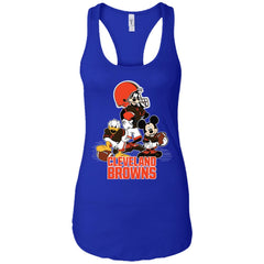 Mickey Mouse Cleveland Browns American Football Nfl Sports Shirt Women Tank Top Women Tank Top - parenttees