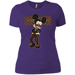 Best Louis Vuitton Mickey Fashion T-shirt Women Cotton T-Shirt Women Cotton T-Shirt - parenttees