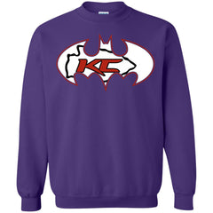 We Are The Kansas City Chiefs Batman Nfl Mashup Crewneck Pullover Sweatshirt Crewneck Pullover Sweatshirt - parenttees