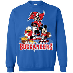 Mickey Mouse Tampa Bay Buccaneers American Football Nfl Sports Shirt Crewneck Pullover Sweatshirt Crewneck Pullover Sweatshirt - parenttees