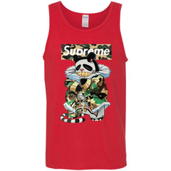 Supreme Panda Kung Fu T-shirt Men Cotton Tank Men Cotton Tank - parenttees