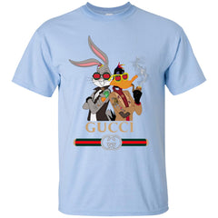 Gucci Trending T-shirt Rabbit And Donald T-shirt Men Cotton T-Shirt Men Cotton T-Shirt - parenttees