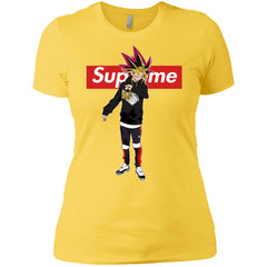 Supreme Yugi Mutou Game Yugioh T-shirt Women Cotton T-Shirt Women Cotton T-Shirt - parenttees