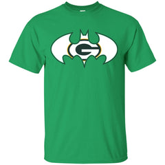 We Are The Green Bay Packers Batman Nfl Mashup Men Cotton T-Shirt Men Cotton T-Shirt - parenttees