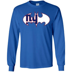 We Are The New York Giants Batman Nfl Mashup Men Long Sleeve Shirt Men Long Sleeve Shirt - parenttees