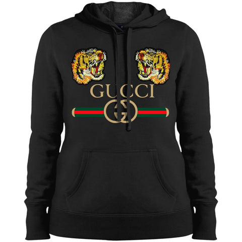 Gucci Tiger Love T-shirt Women Hooded Sweatshirt Black / X-Small Women Hooded Sweatshirt - parenttees