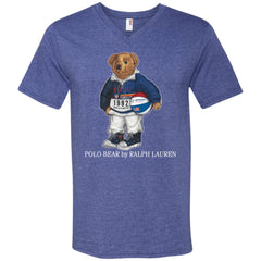 Ralph Lauren Polo Bear T-shirt Men V-Neck T-Shirt Men V-Neck T-Shirt - parenttees