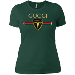 Gucci Tesla T-shirt Women Cotton T-Shirt