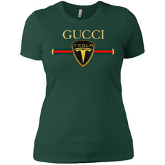 Gucci Tesla T-shirt Women Cotton T-Shirt Women Cotton T-Shirt - parenttees