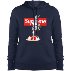 Supreme Rabbit Smoking T-shirt Women Hooded Sweatshirt Women Hooded Sweatshirt - parenttees