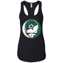 Dallas Stars Grateful Dead Steal Your Face Hockey Nhl Shirts Women Tank Top