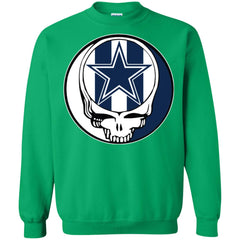 Dallas Cowboys Grateful Dead Steal Your Face Football Nfl Shirts Crewneck Pullover Sweatshirt Crewneck Pullover Sweatshirt - parenttees