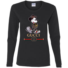 Gucci Mickey Kitty Beauty T-shirt Women Long Sleeve Shirt Women Long Sleeve Shirt - parenttees