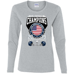 Nfl – Football Champions Los Angeles Rams Super Bowl 2019 Women Long Sleeve Shirt Women Long Sleeve Shirt - parenttees