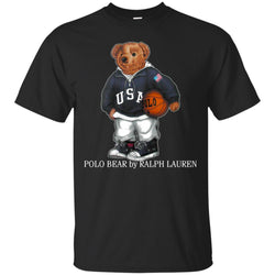 Polo Bear Ralph Lauren Shirt Men Cotton T-Shirt