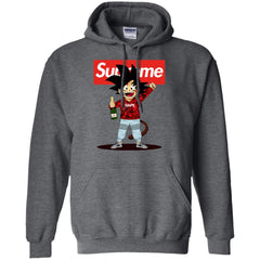 Supreme Songoku T-shirt Pullover Hoodie Sweatshirt Pullover Hoodie Sweatshirt - parenttees