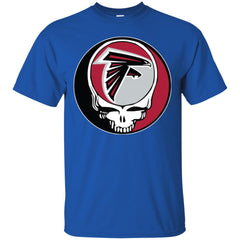 Atlanta Falcons Grateful Dead Steal Your Face Football Nfl Shirts Men Cotton T-Shirt Men Cotton T-Shirt - parenttees