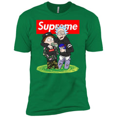 Supreme Rick And Morty T-shirt Men Short Sleeve T-Shirt Men Short Sleeve T-Shirt - parenttees