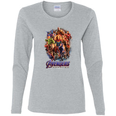 Marvel Avengers  Endgame Women Long Sleeve Shirt Women Long Sleeve Shirt - parenttees