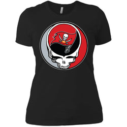 Tampa Bay Buccaneers Grateful Dead Steal Your Face Football Nfl Shirts Women Cotton T-Shirt