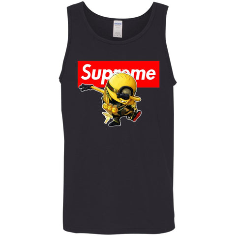 Supreme Minion T-shirt Trending Men Cotton Tank Black / X-Small Men Cotton Tank - parenttees