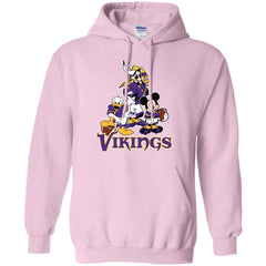 Mickey Mouse Minnesota Vikings American Football Nfl Sports Shirt Pullover Hoodie Sweatshirt Pullover Hoodie Sweatshirt - parenttees