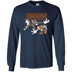 Louis Vuitton Cartoon Tom And Jerry T-shirt Men Long Sleeve Shirt Men Long Sleeve Shirt - parenttees