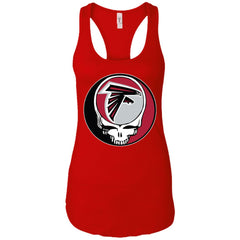 Atlanta Falcons Grateful Dead Steal Your Face Football Nfl Shirts Women Tank Top Women Tank Top - parenttees