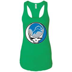 Detroit Lions Grateful Dead Steal Your Face Football Nfl Shirts Women Tank Top Women Tank Top - parenttees