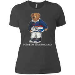 Ralph Lauren Polo Bear T-shirt Women Cotton T-Shirt Women Cotton T-Shirt - parenttees