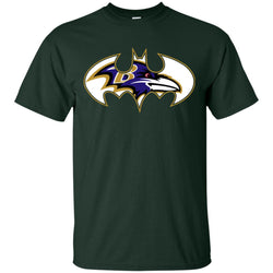 We Are The Baltimore Ravens Batman Nfl Mashup Men Cotton T-Shirt