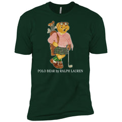 Polo Bear Ralph Lauren T-shirt Men Short Sleeve T-Shirt Men Short Sleeve T-Shirt - parenttees