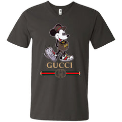 Gucci Mickey Kitty Beauty T-shirt Men V-Neck T-Shirt Men V-Neck T-Shirt - parenttees