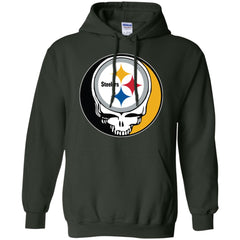 Pittsburgh Steelers Grateful Dead Steal Your Face Football Nfl Shirts Pullover Hoodie Sweatshirt Pullover Hoodie Sweatshirt - parenttees