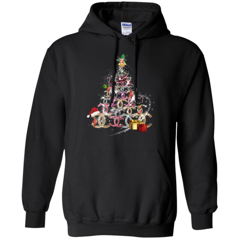 Chanel Christmas Tree T-shirt Pullover Hoodie Sweatshirt Black / S Pullover Hoodie Sweatshirt - parenttees