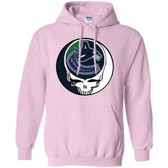 Vancouver Canucks Grateful Dead Steal Your Face Hockey Nhl Shirts Pullover Hoodie Sweatshirt Pullover Hoodie Sweatshirt - parenttees