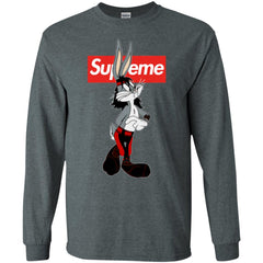 Supreme Rabbit T-shirt Men Long Sleeve Shirt Men Long Sleeve Shirt - parenttees