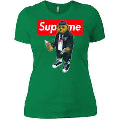 Supreme Bear Guns T-shirt Women Cotton T-Shirt Women Cotton T-Shirt - parenttees