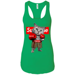 Supreme Boxing Cat Best Funny T-shirt Women Tank Top Women Tank Top - parenttees