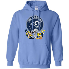 Nfl – Los Angeles Rams Super Bowl 2019 Mickey Mouse Minnie Mouse Donald Duck Daisy Duck Football Pullover Hoodie Sweatshirt Pullover Hoodie Sweatshirt - parenttees