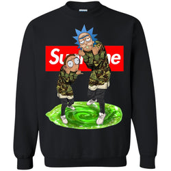 Supreme Rick And Morty Best T-shirt Crewneck Pullover Sweatshirt