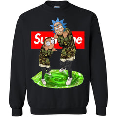 Supreme Rick And Morty Best T-shirt Crewneck Pullover Sweatshirt Crewneck Pullover Sweatshirt - parenttees