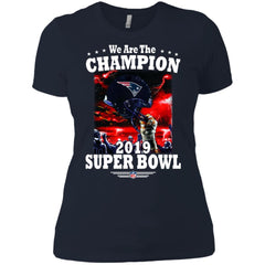 Nfl – New England Patriots We Are The Champion 2019 Super Bowl Football Women Cotton T-Shirt Women Cotton T-Shirt - parenttees