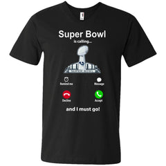 Nfl - Super Bowl Is Calling And I Must Go Los Angeles Rams 2019 Football Men V-Neck T-Shirt Men V-Neck T-Shirt - parenttees