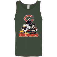 Mickey Mouse Chicago Bears American Football Nfl Sports Shirt Men Cotton Tank Men Cotton Tank - parenttees